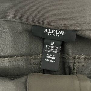 Alfani Petite Gray Pants